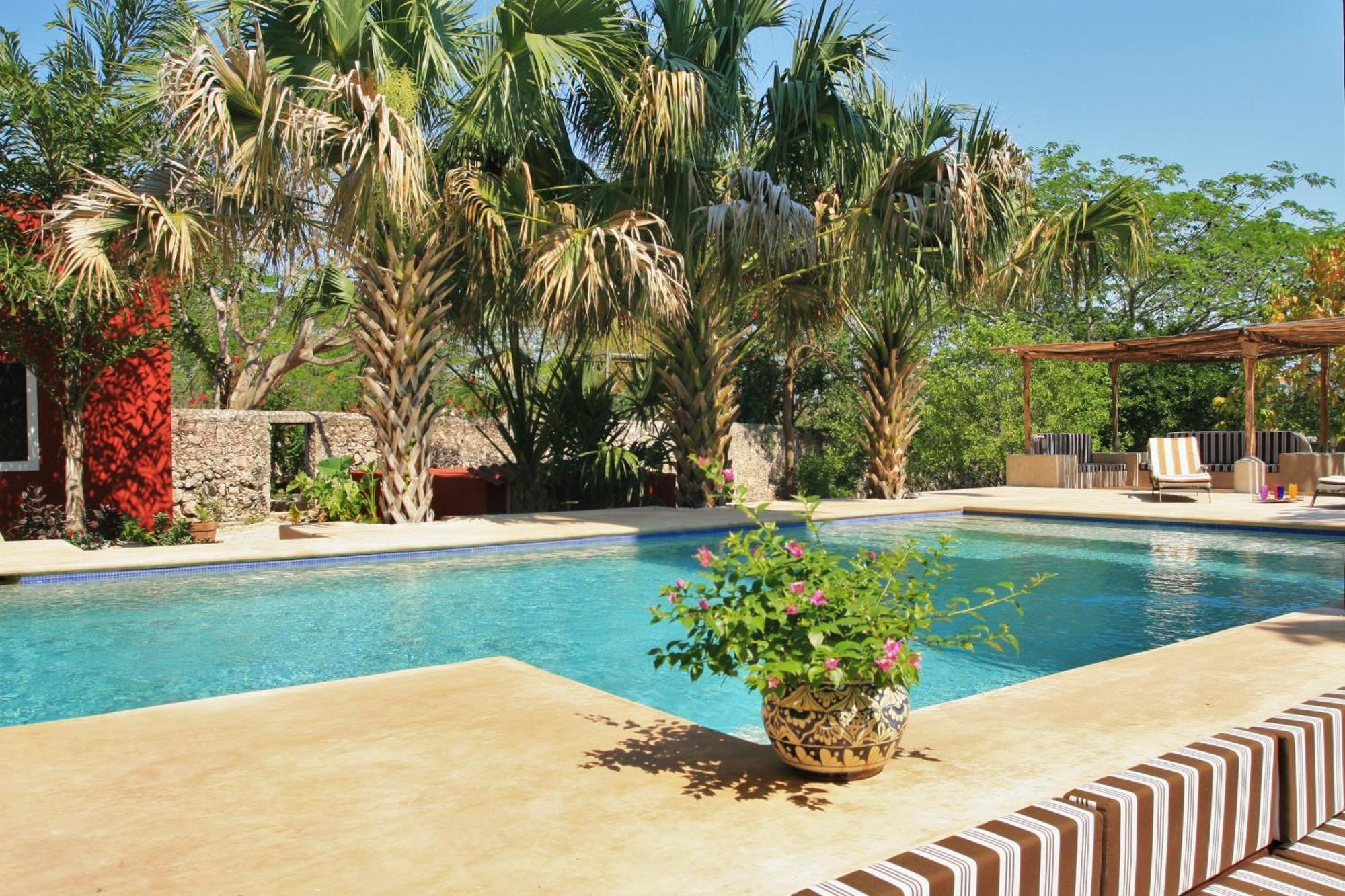 Hacienda Santa Cruz Mérida Kültér fotó
