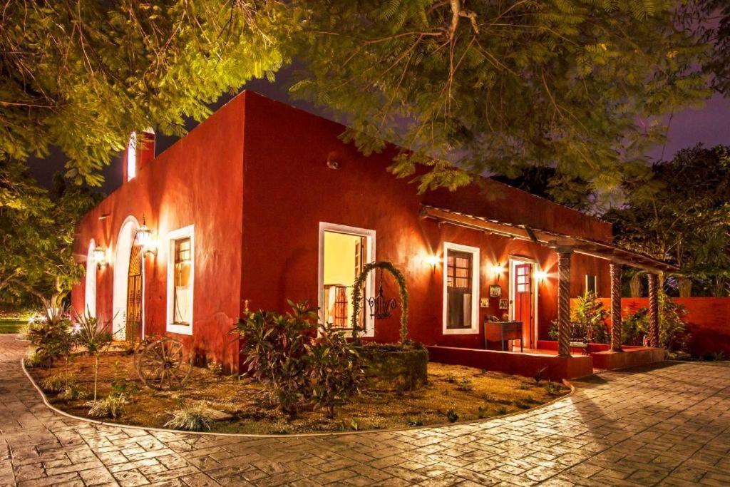 Hacienda Santa Cruz Mérida Kültér fotó