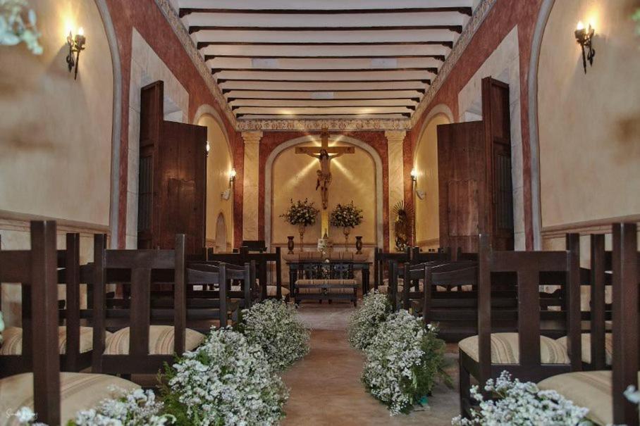Hacienda Santa Cruz Mérida Kültér fotó