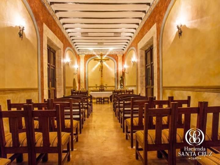 Hacienda Santa Cruz Mérida Kültér fotó