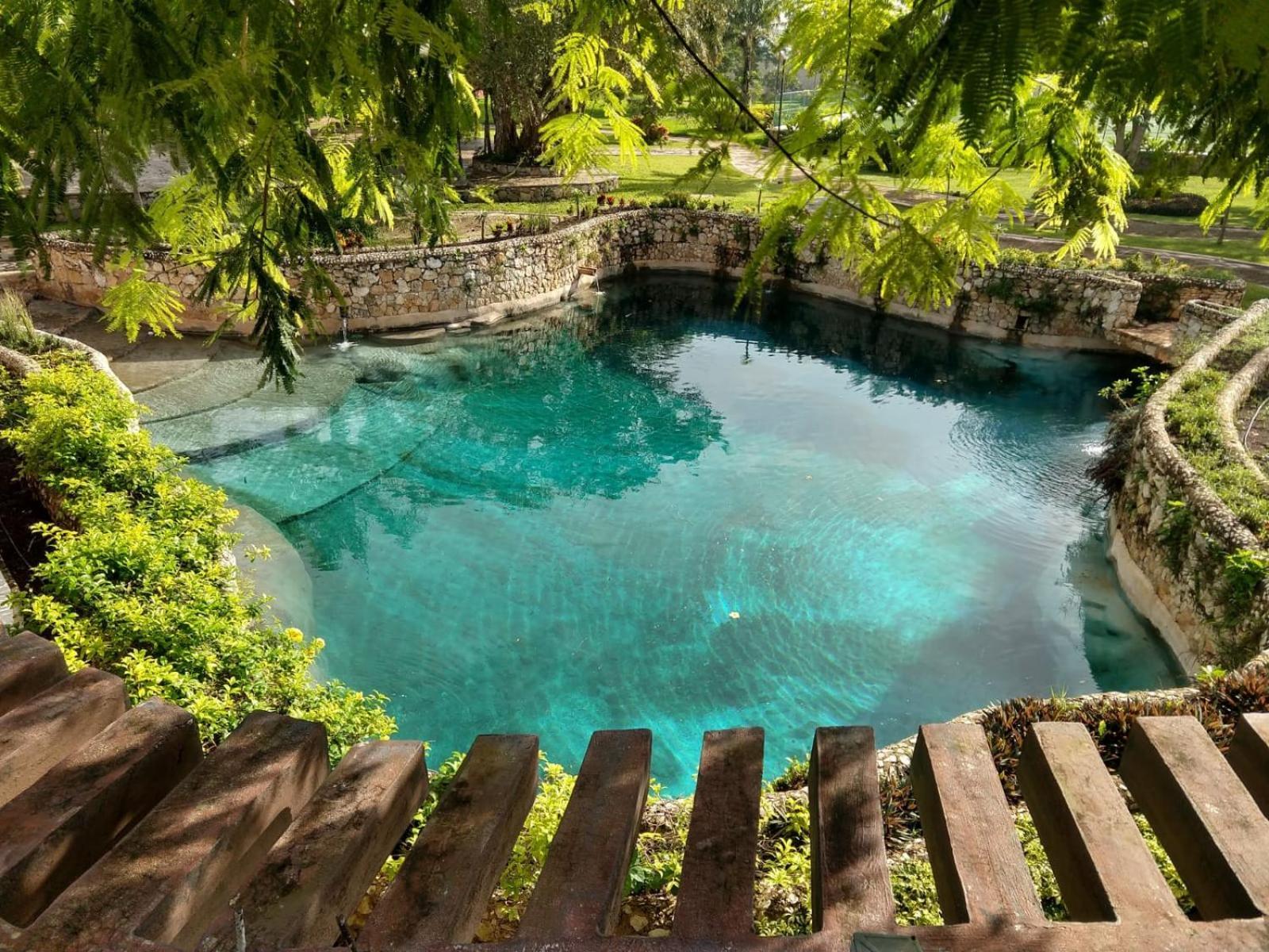 Hacienda Santa Cruz Mérida Kültér fotó