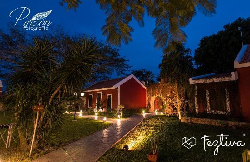Hacienda Santa Cruz Mérida Kültér fotó