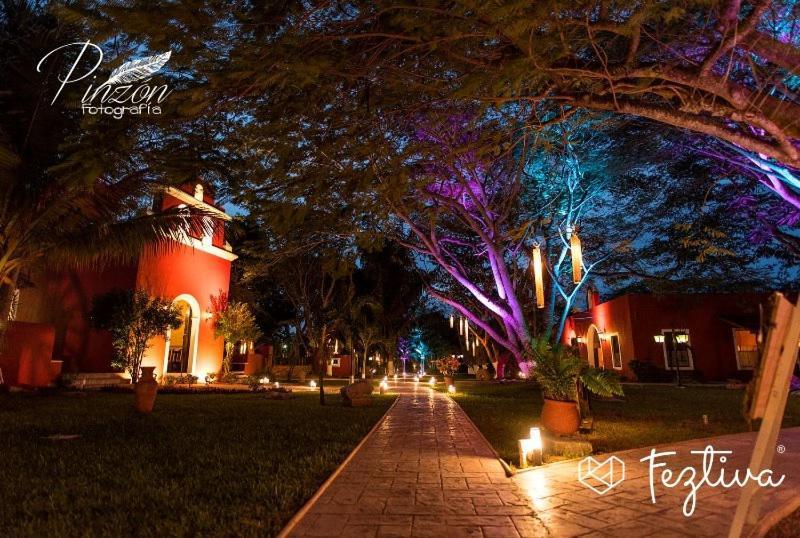Hacienda Santa Cruz Mérida Kültér fotó